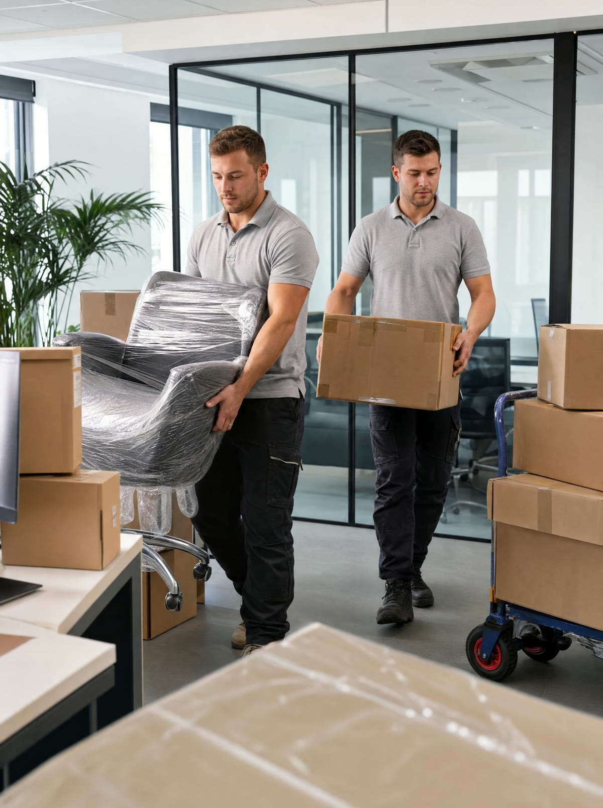 Professioneller Büroumzug mit System